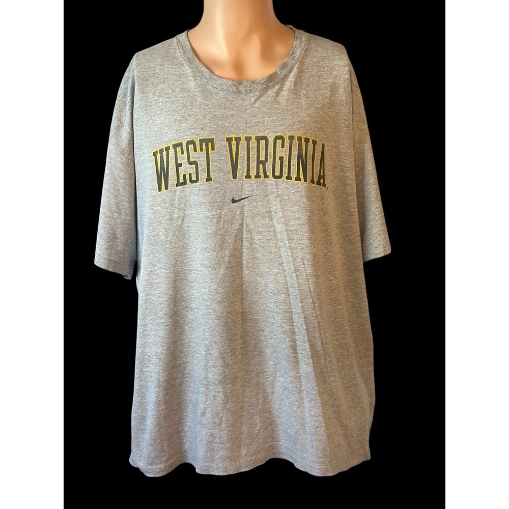 West Virginia Nike Swoosh Men's XL Gray T-Shirt